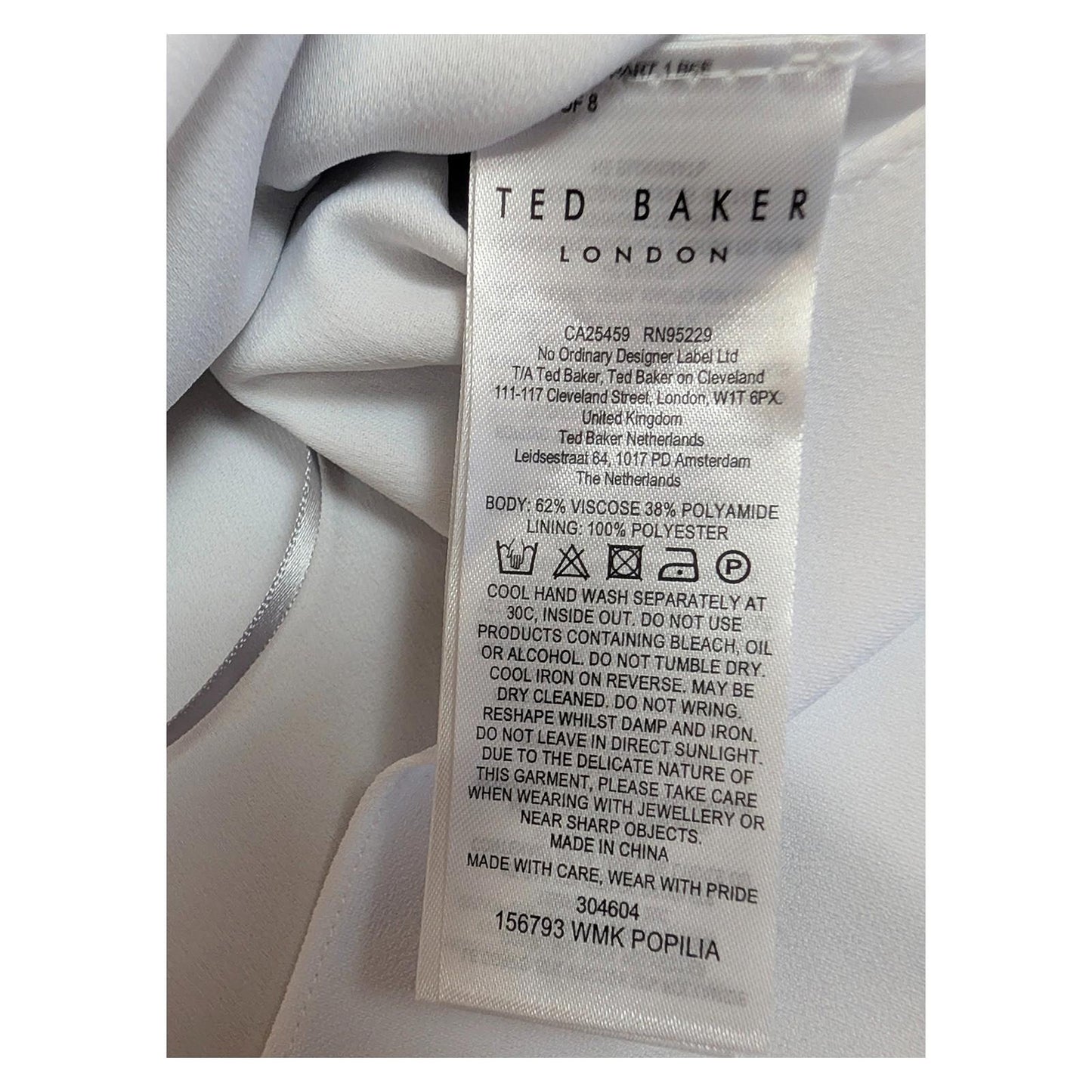 Ted Baker Popilia Grey Knit Jumper Size 3 UK 12 Mock Layer Shirt Hem Top Sweater by Ted Baker – | RewearableUK