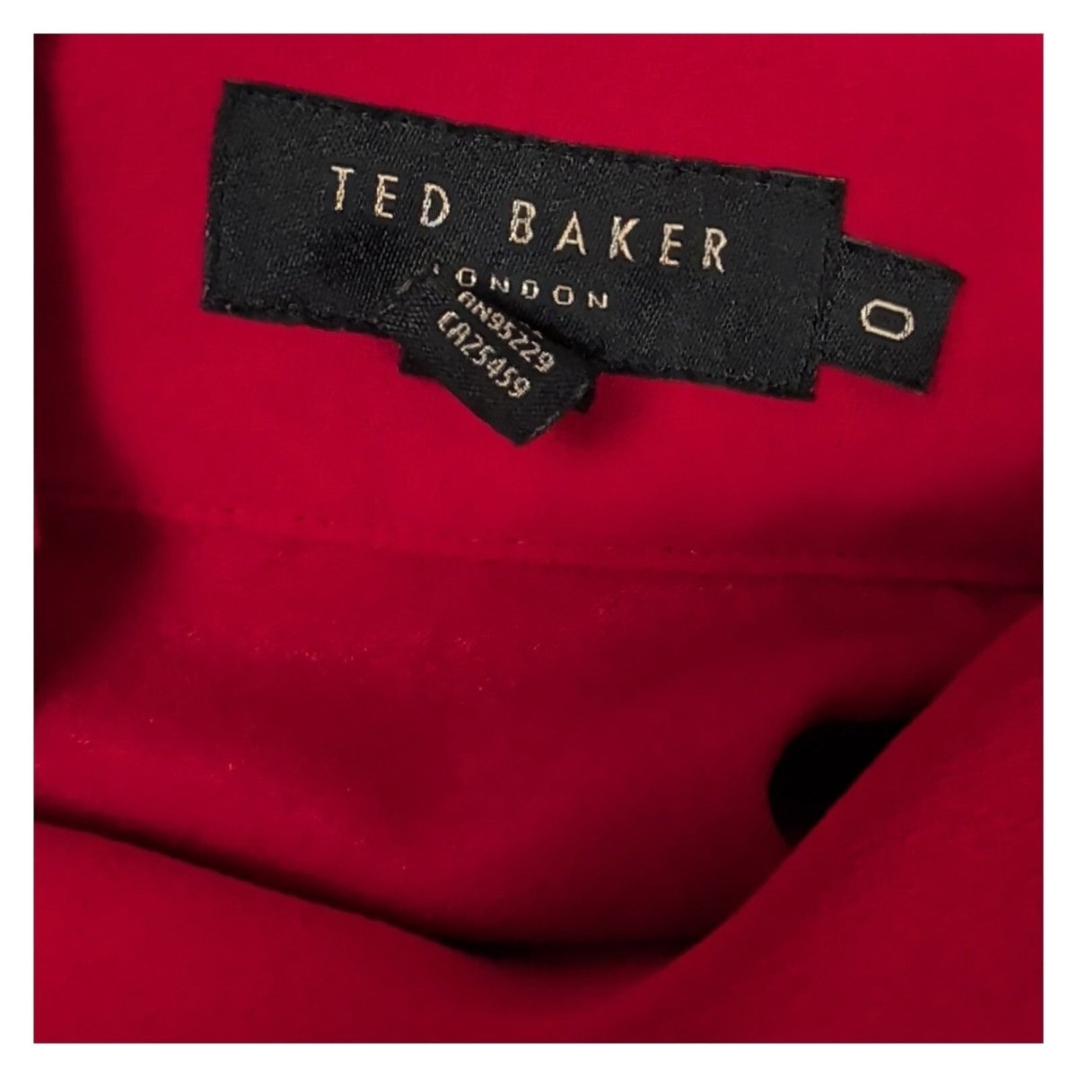 Ted Baker Satin Cowl Neck Top Size 0 UK 6 Fuchsia – product photo 3 | RewearableUK