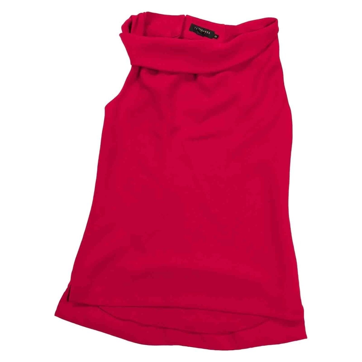 Ted Baker Satin Cowl Neck Top Size 0 UK 6 Fuchsia – product photo 1 | RewearableUK