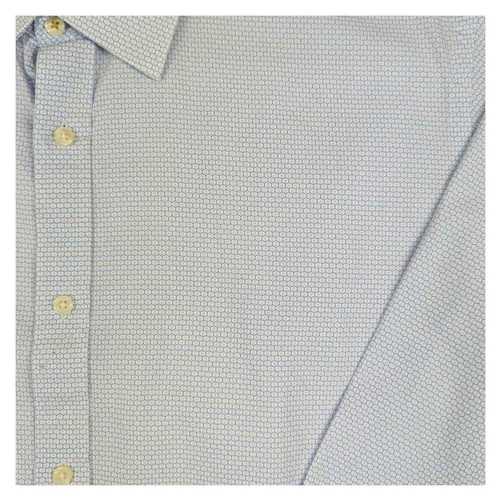 Ted Baker Slim Fit Long Sleeve Shirt Blue | Men's 16 (M/L) – Shirt product photo 5 | RewearableUK