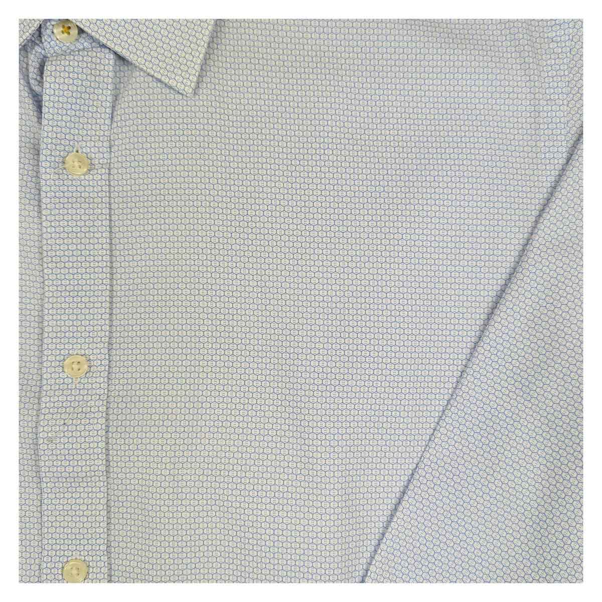 Ted Baker Slim Fit Long Sleeve Shirt Blue | Men's 16 (M/L) by Ted Baker – shirt | RewearableUK