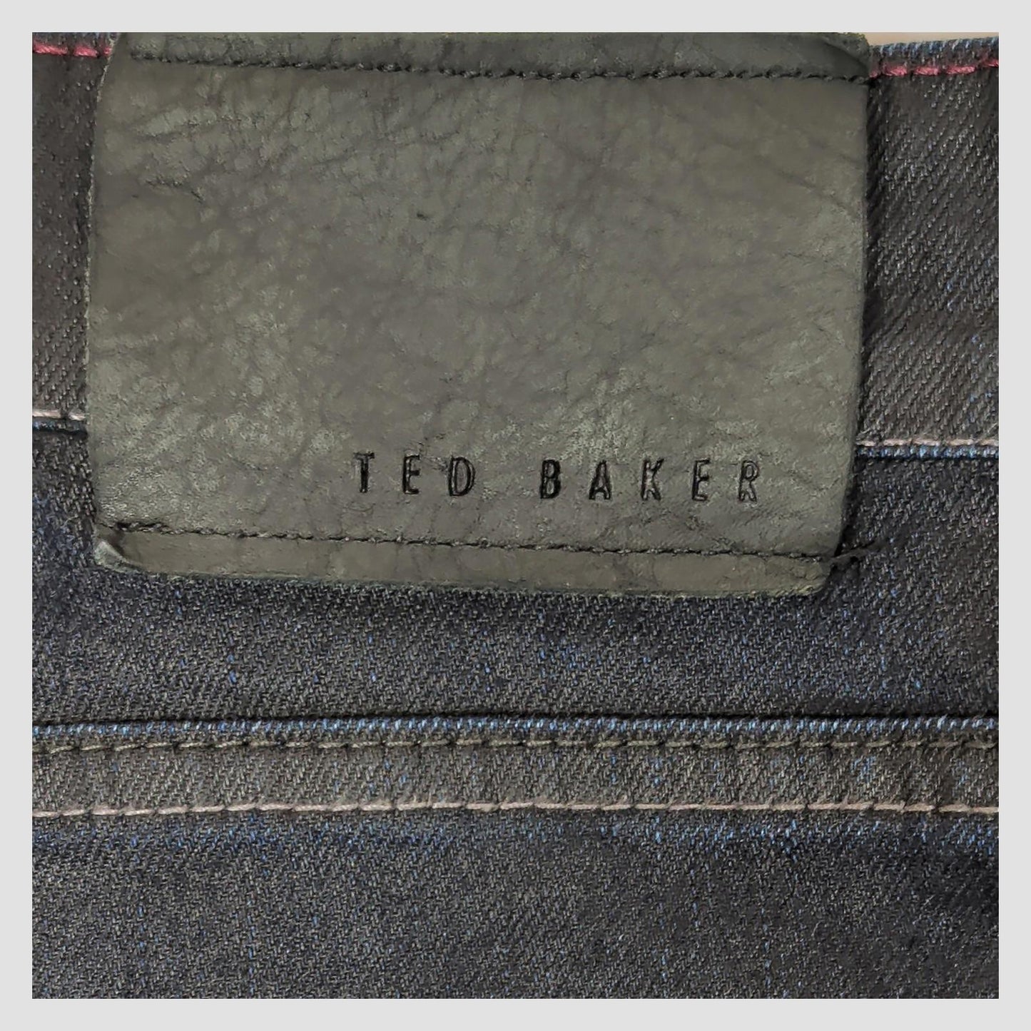 Ted Baker Tinned Sardines Mens Jeans Size 34 R Dark Indigo Blue Denim Pants by Ted Baker – | RewearableUK
