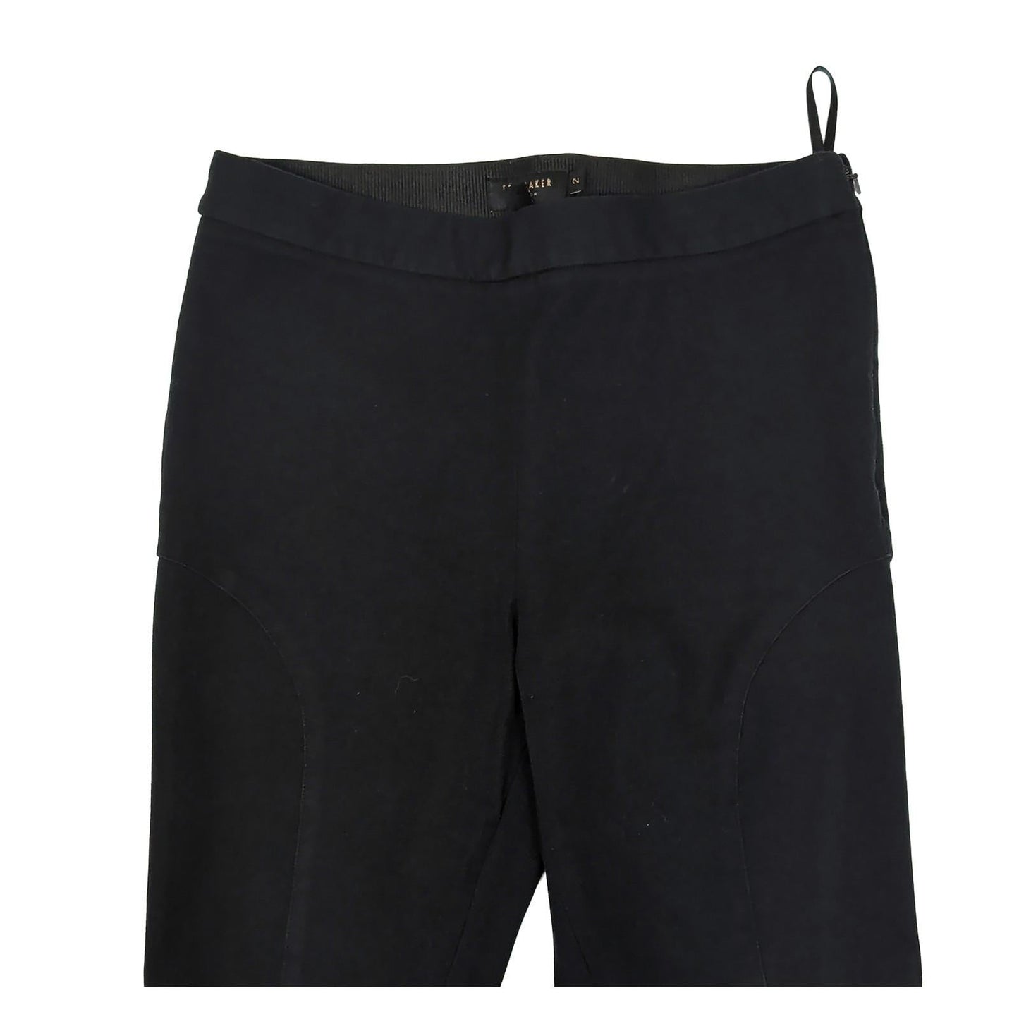ted baker women size 2 black skinny mid rise stretch trousers work pants by Ted Baker – JEANS | RewearableUK
