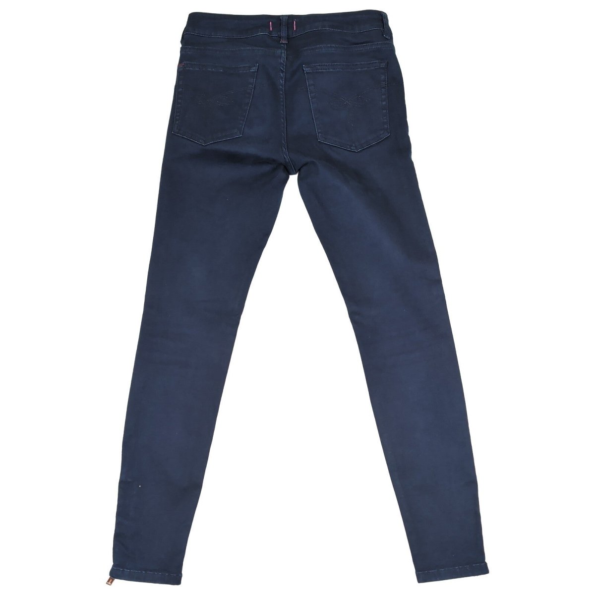 Ted Baker Women's Navy Skinny Jeans Size 28 Zip Ankle Stretch Denim by Ted Baker – | RewearableUK