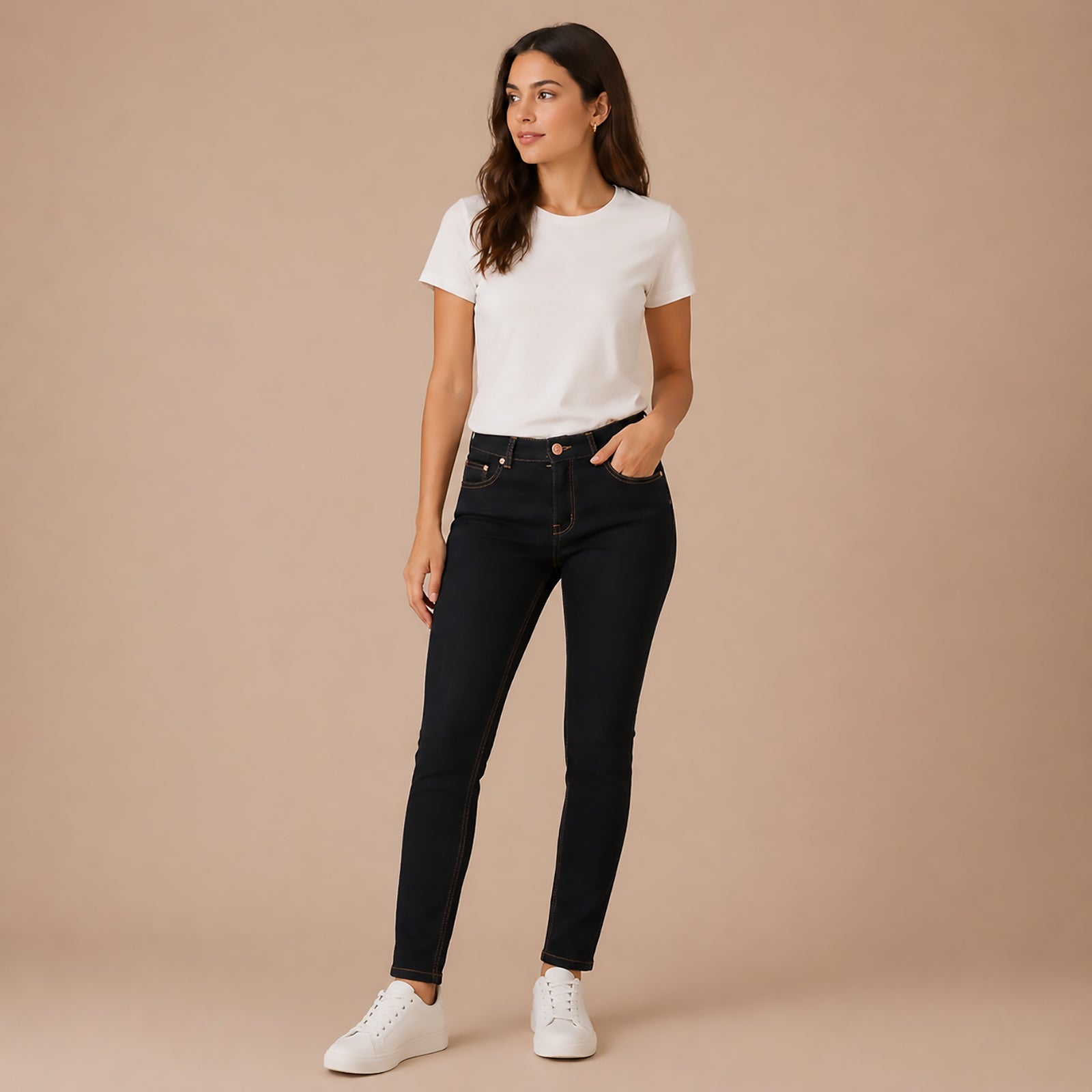 Ted Baker Womens Skinny Jeans Dark Blue Stretch Denim Size 28 Slim Fit by Ted Baker – JEANS | RewearableUK