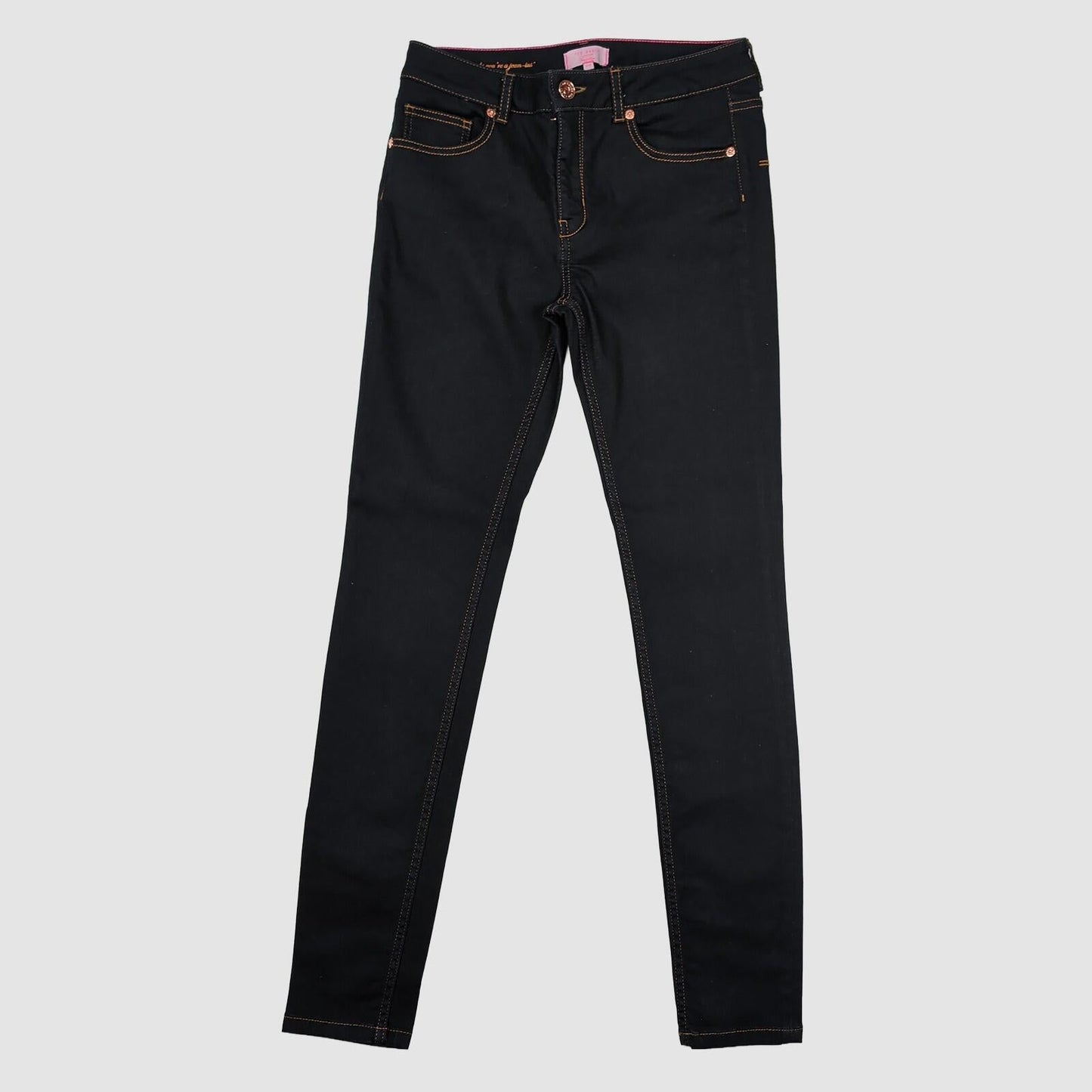 Ted Baker Womens Skinny Jeans Dark Blue Stretch Denim Size 28 Slim Fit by Ted Baker – JEANS | RewearableUK