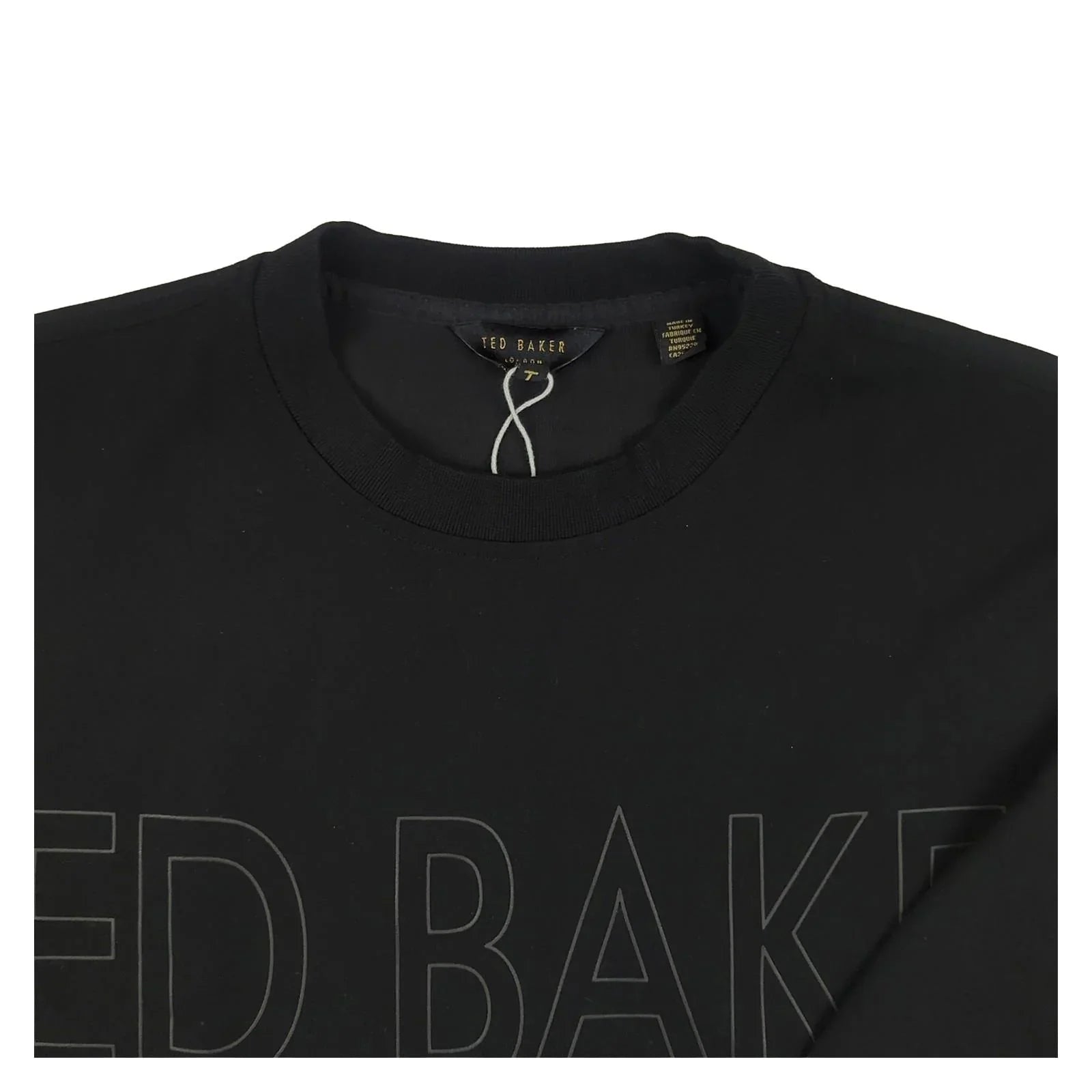 Ted Baker Ted Baker Womens Sweater Size 1 UK 8 Black Cotton Pullover Jumper New Without Ta Sweater & Hoodie RewearableUK