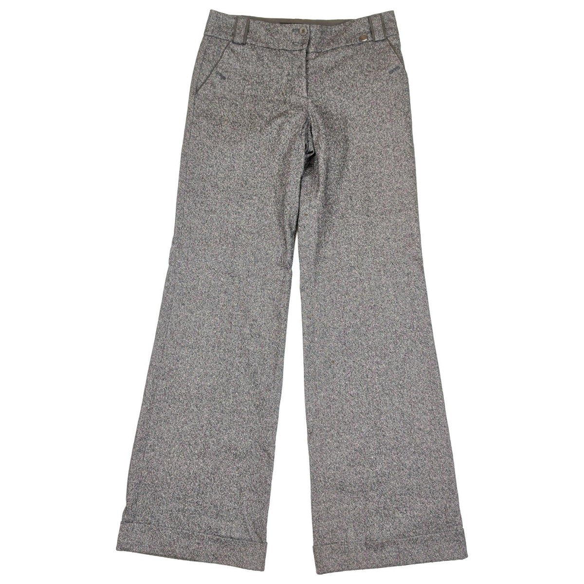 Ted Baker Women's Trousers Size 1 Grey Wide Leg Wool Blend Smart Pants – product photo 1 | RewearableUK