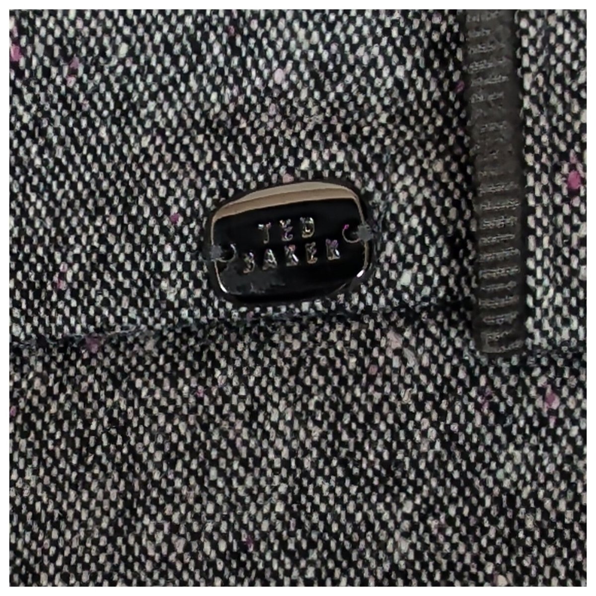 Ted Baker Women's Trousers Size 1 Grey Wide Leg Wool Blend Smart Pants – product photo 5 | RewearableUK
