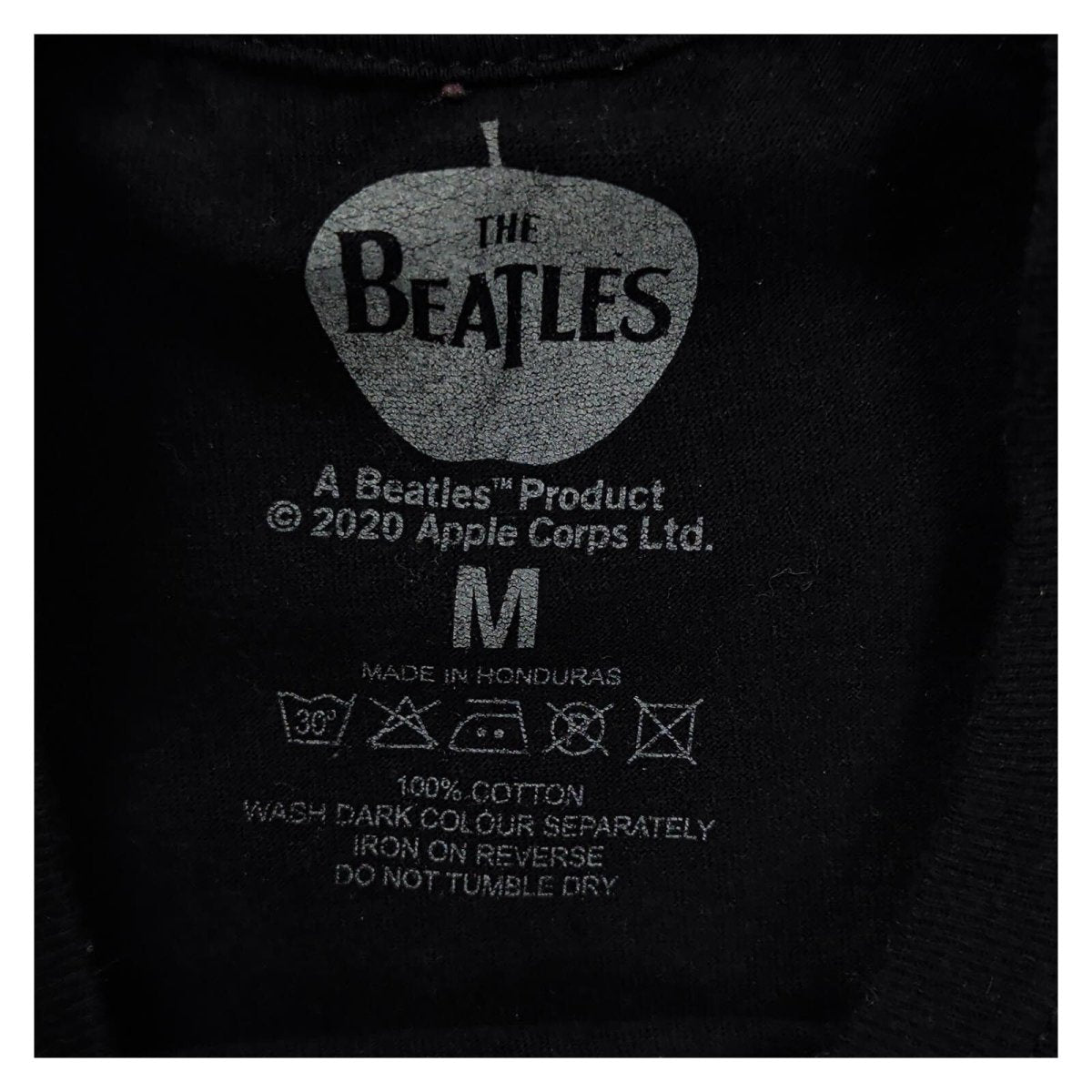 The Beatles Let It Be T-Shirt M Black 2020 Official Apple Corps Tee – Music T-Shirt product photo 3 | RewearableUK