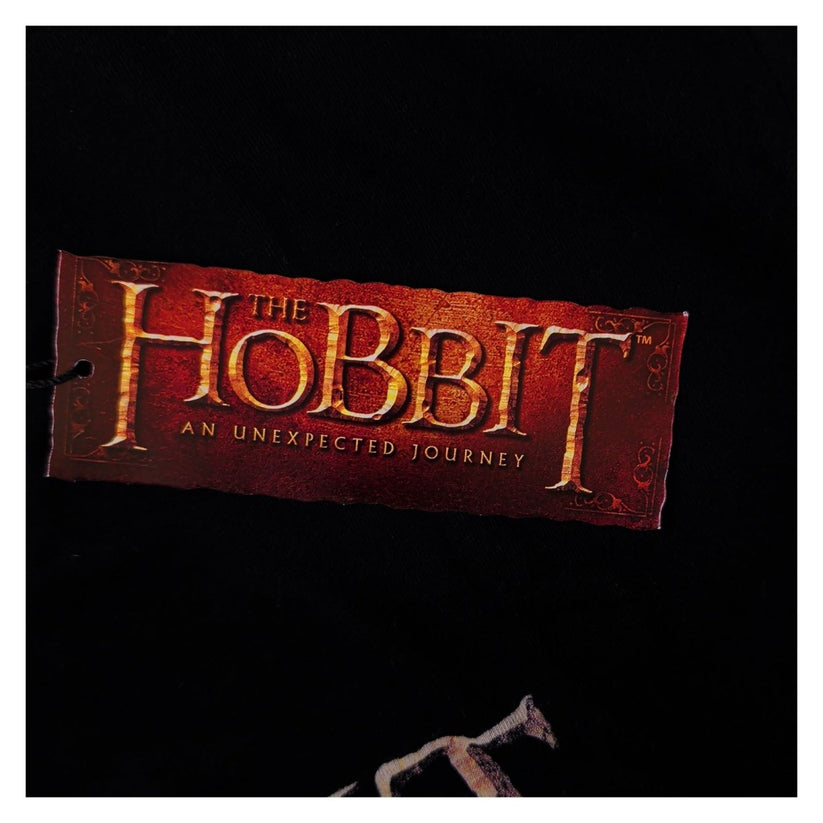 The Hobbit An Unexpected Journey Official Black Graphic T-Shirt Mens XXL New Tag – T-Shirt product photo 6 | RewearableUK