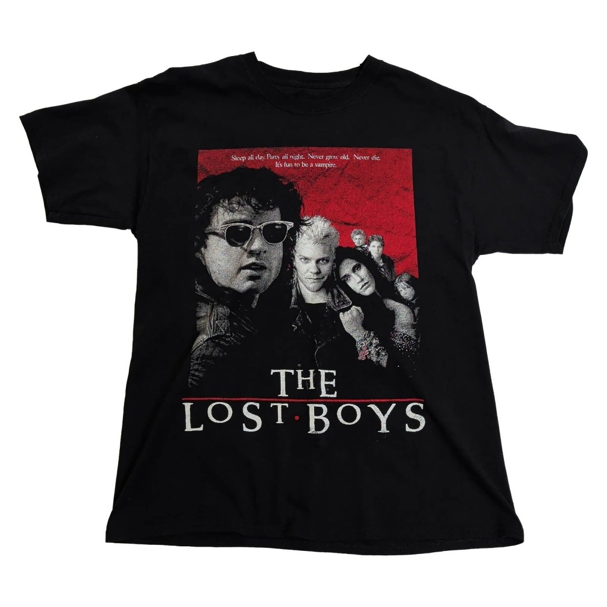 The Lost Boys 1987 Movie T-Shirt M Black Official Vampire Horror Film Tee – product photo 1 | RewearableUK