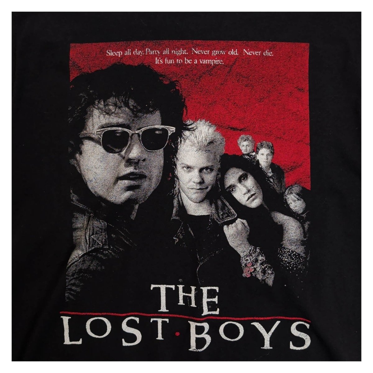 The Lost Boys 1987 Movie T-Shirt M Black Official Vampire Horror Film Tee – product photo 2 | RewearableUK