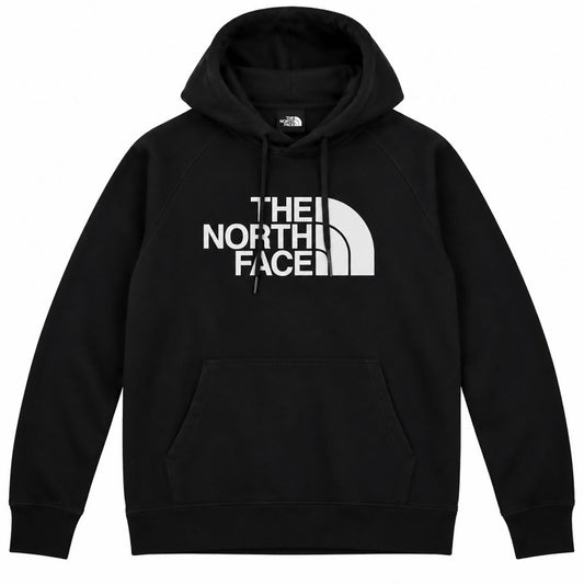 The North Face Mens Black Logo Pullover Hoodie Sweatshirt 21-22in Pit to Pit – product photo 1 | RewearableUK