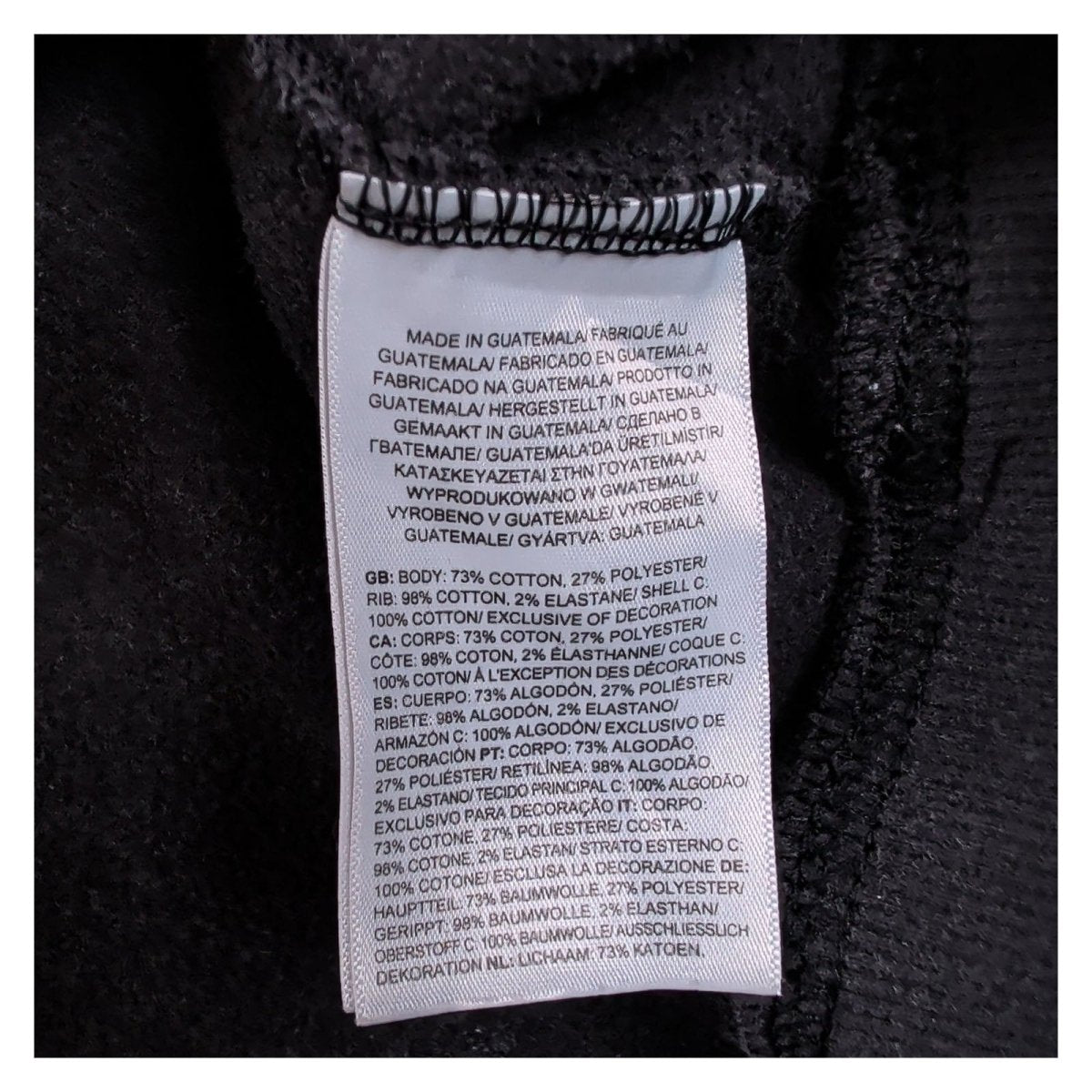 The North Face Mens Hoodie XXL Black Graphic Logo – product photo 8 | RewearableUK