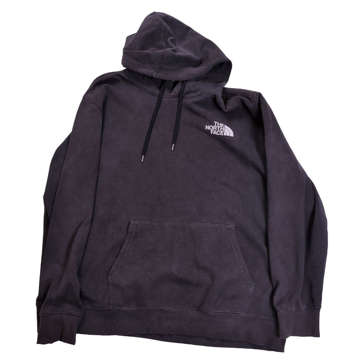 The North Face Mens Hoodie XXL Black Graphic Logo – product photo 1 | RewearableUK