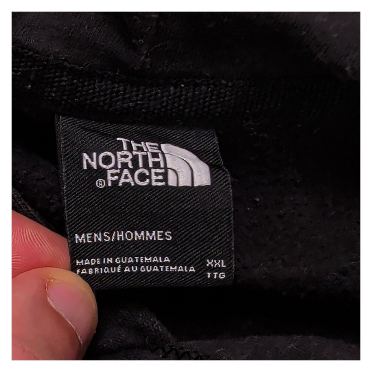 The North Face Mens Hoodie XXL Black Graphic Logo – product photo 5 | RewearableUK
