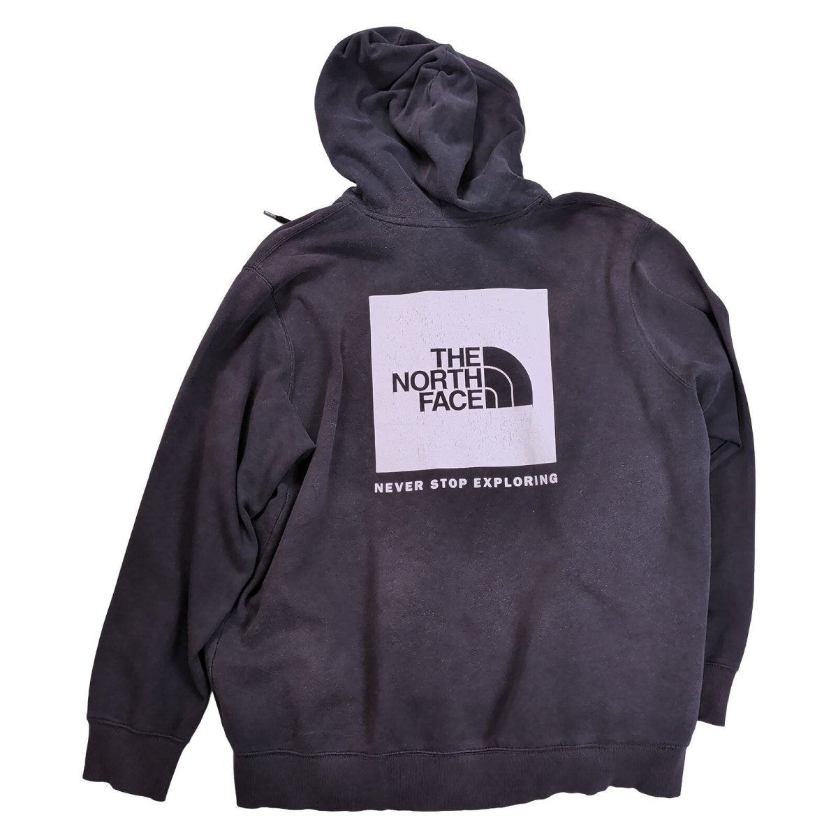The North Face Mens Hoodie XXL Black Graphic Logo – product photo 2 | RewearableUK