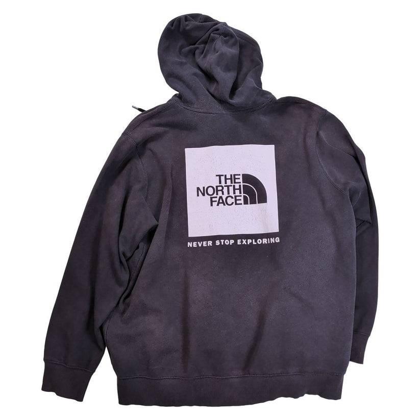 The North Face Mens Hoodie XXL Black Graphic Logo – product photo 2 | RewearableUK