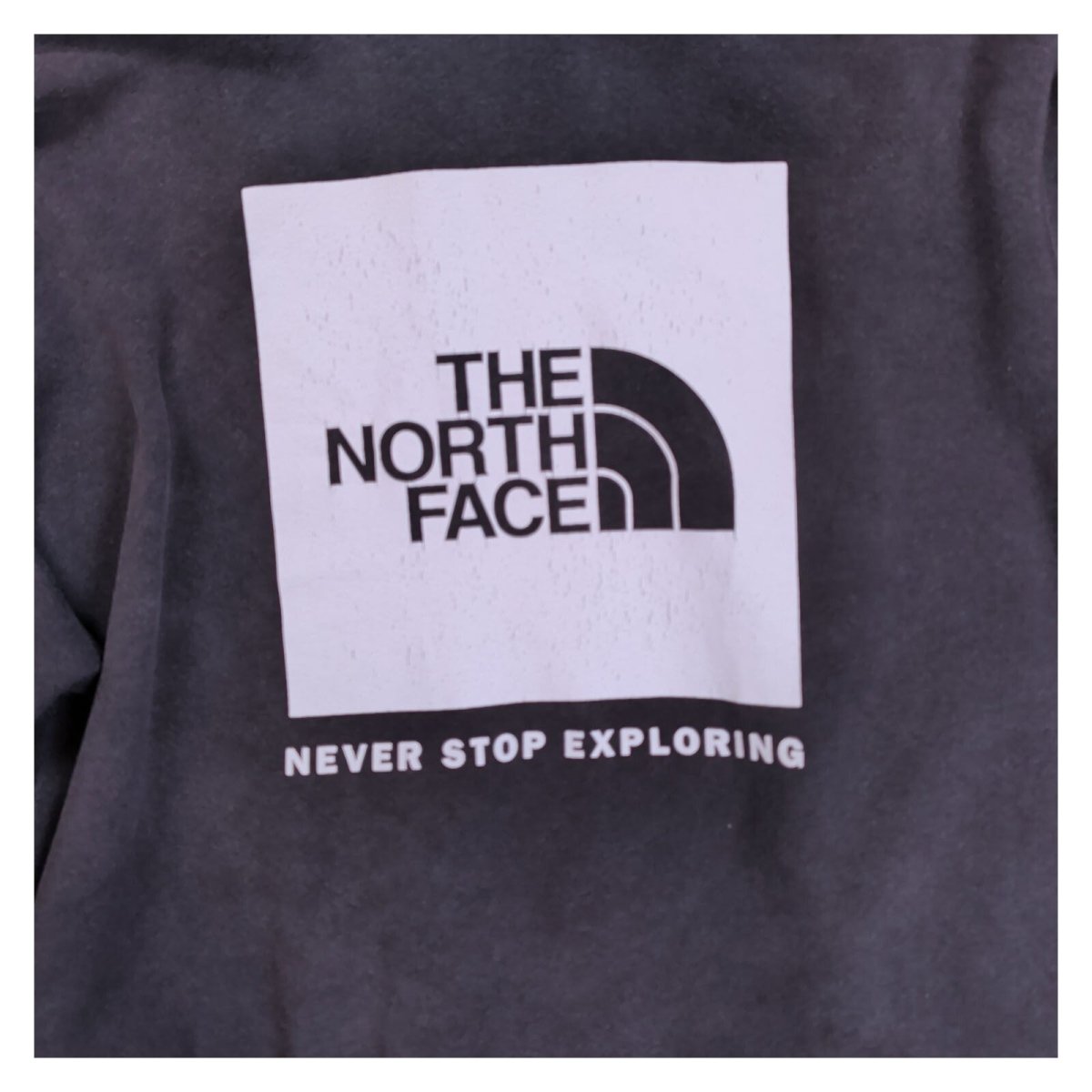 The North Face Mens Hoodie XXL Black Graphic Logo – product photo 4 | RewearableUK