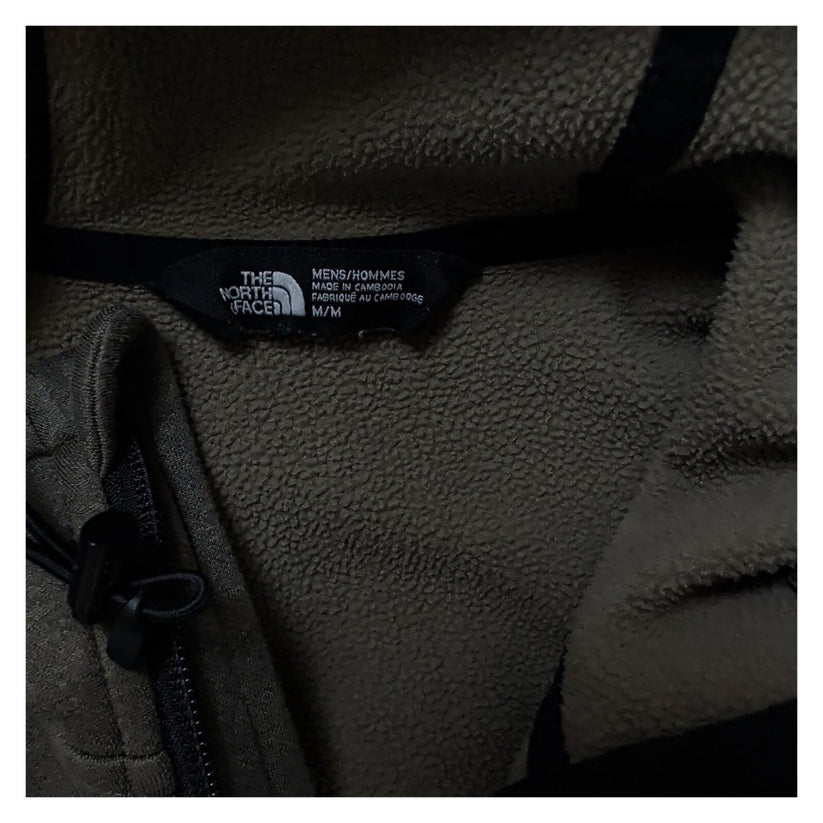 The North Face Mens Olive Green Full Zip Hooded Fleece Jacket Hoodie M – product photo 7 | RewearableUK