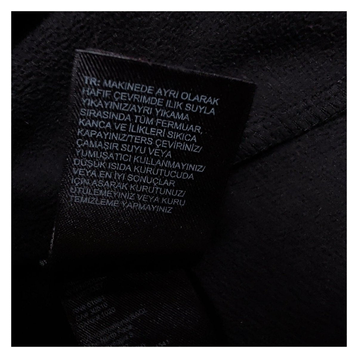 The North Face Men's Pullover Half Zip Black Chest Pocket Polyester – product photo 8 | RewearableUK
