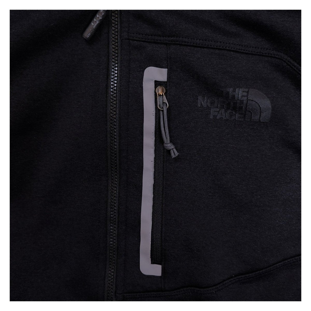 The North Face Men's Pullover Half Zip Black Chest Pocket Polyester – product photo 4 | RewearableUK