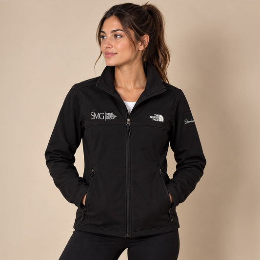 The North Face Women's Embroidered Fleece Jacket M Black – Jacket product photo 1 | RewearableUK