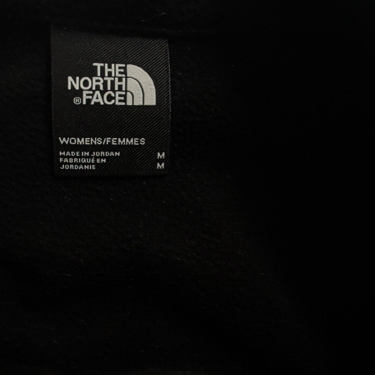 The North Face Women's Embroidered Fleece Jacket M Black – product photo 5 | RewearableUK