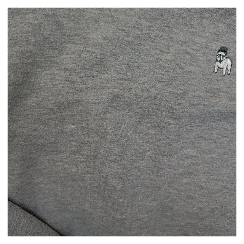 The Spitalfields Shirt Co. Men's Sweatshirt Small Grey Marl Embroidered Dog 70%P – product photo 9 | RewearableUK