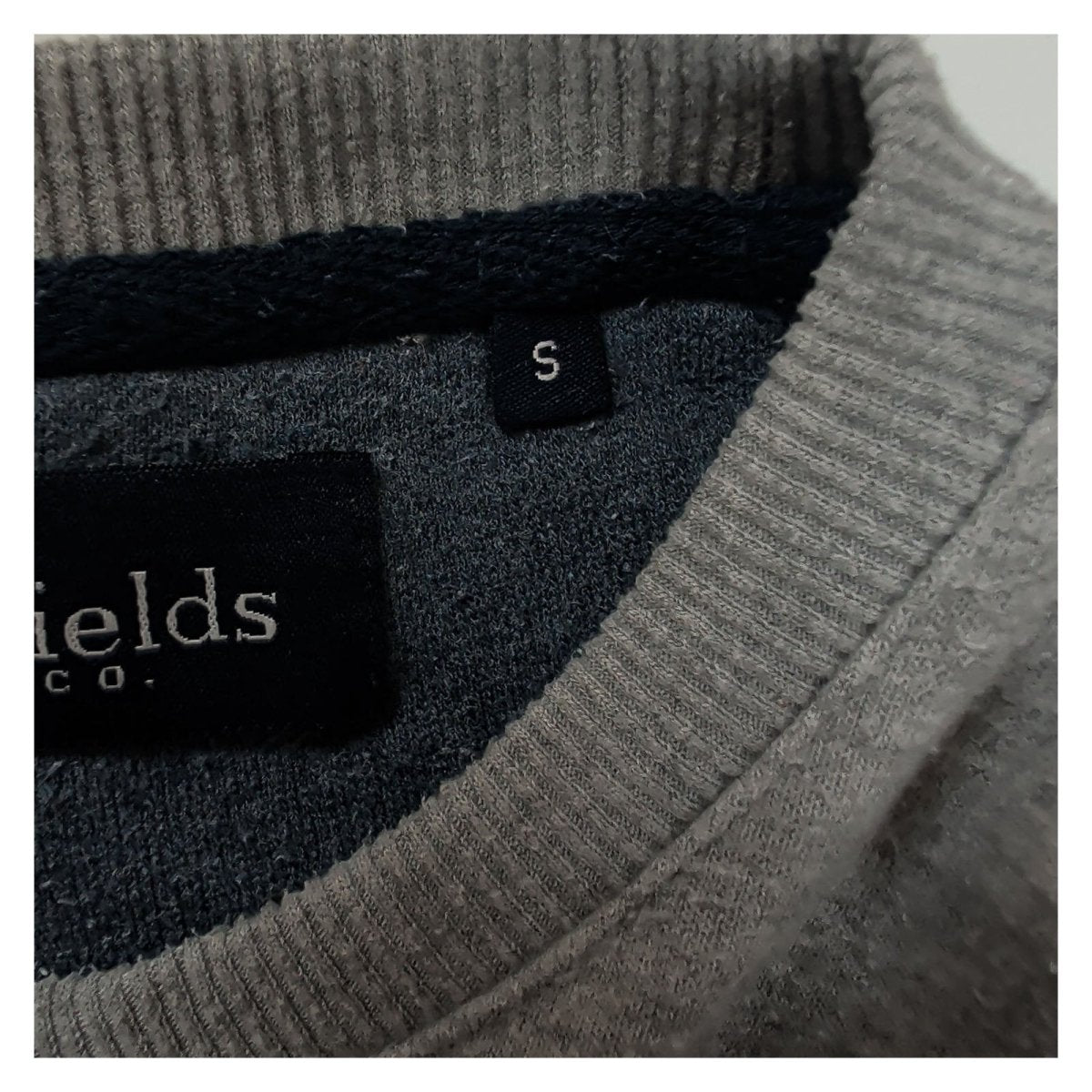 The Spitalfields Shirt Co. Men's Sweatshirt Small Grey Marl Embroidered Dog 70%P – product photo 4 | RewearableUK