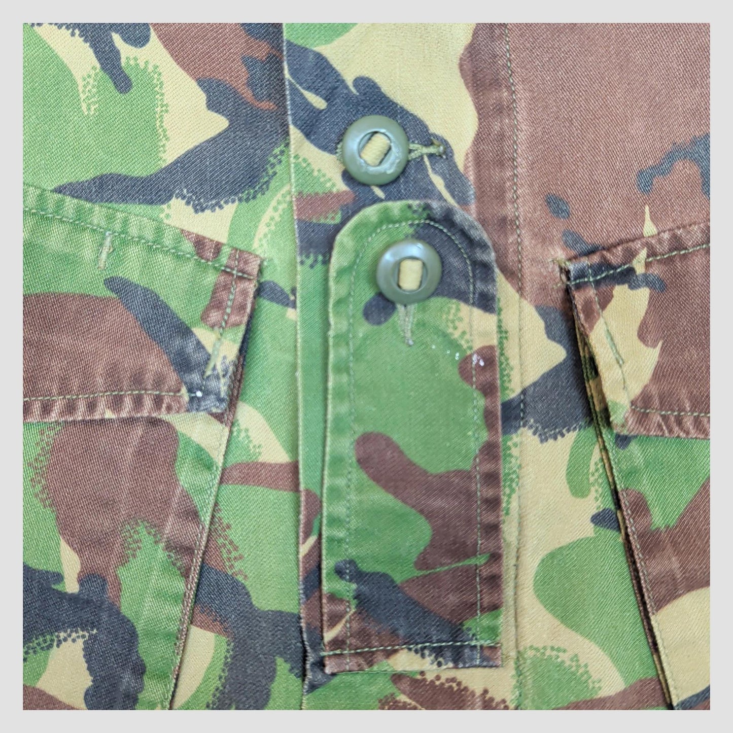 Title British Army Woodland DPM Lightweight Combat Jacket Genuine 180/112 Large by military surplus – | RewearableUK
