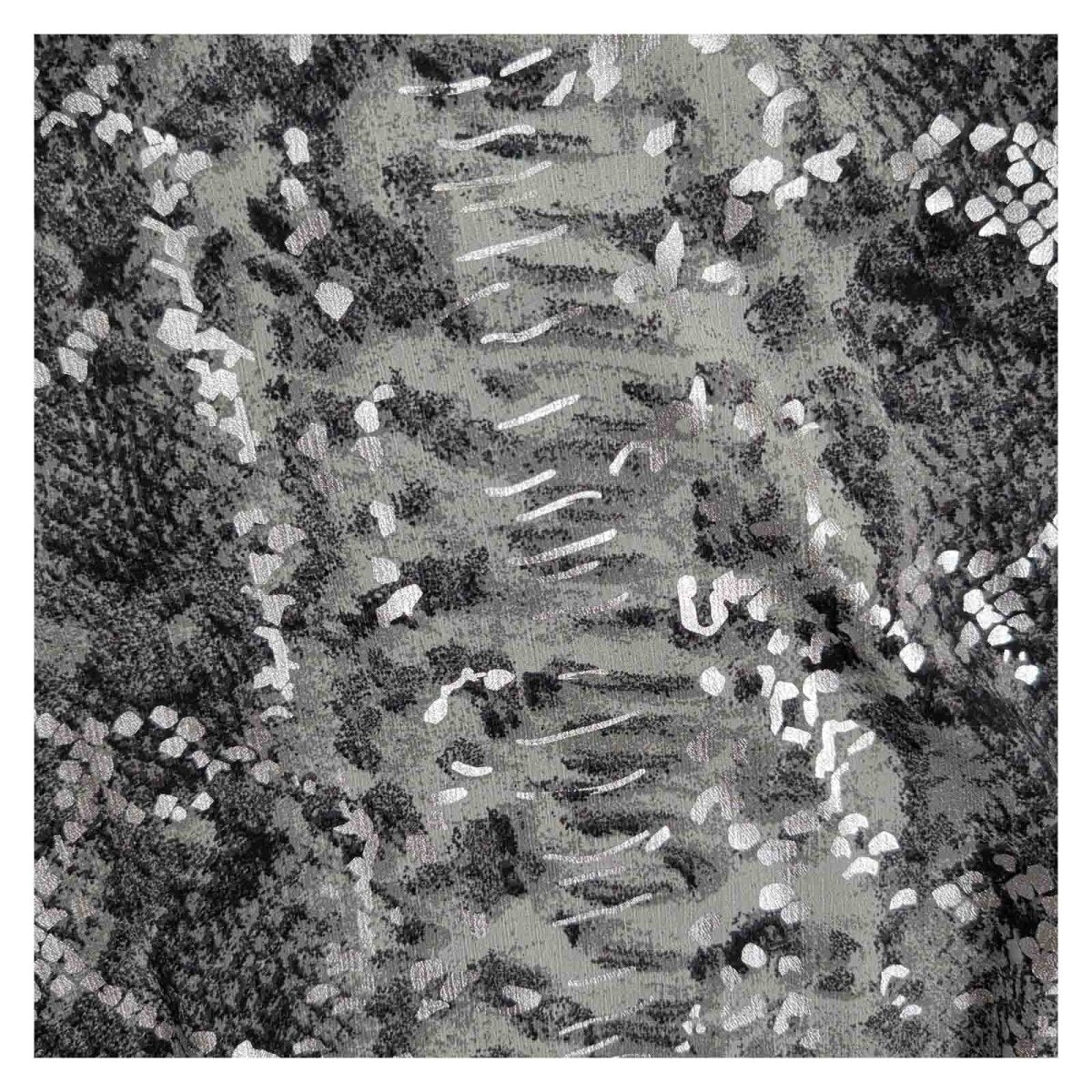 Together Women's Snake Print Tunic Top L Black Grey – Blouse product photo 2 | RewearableUK
