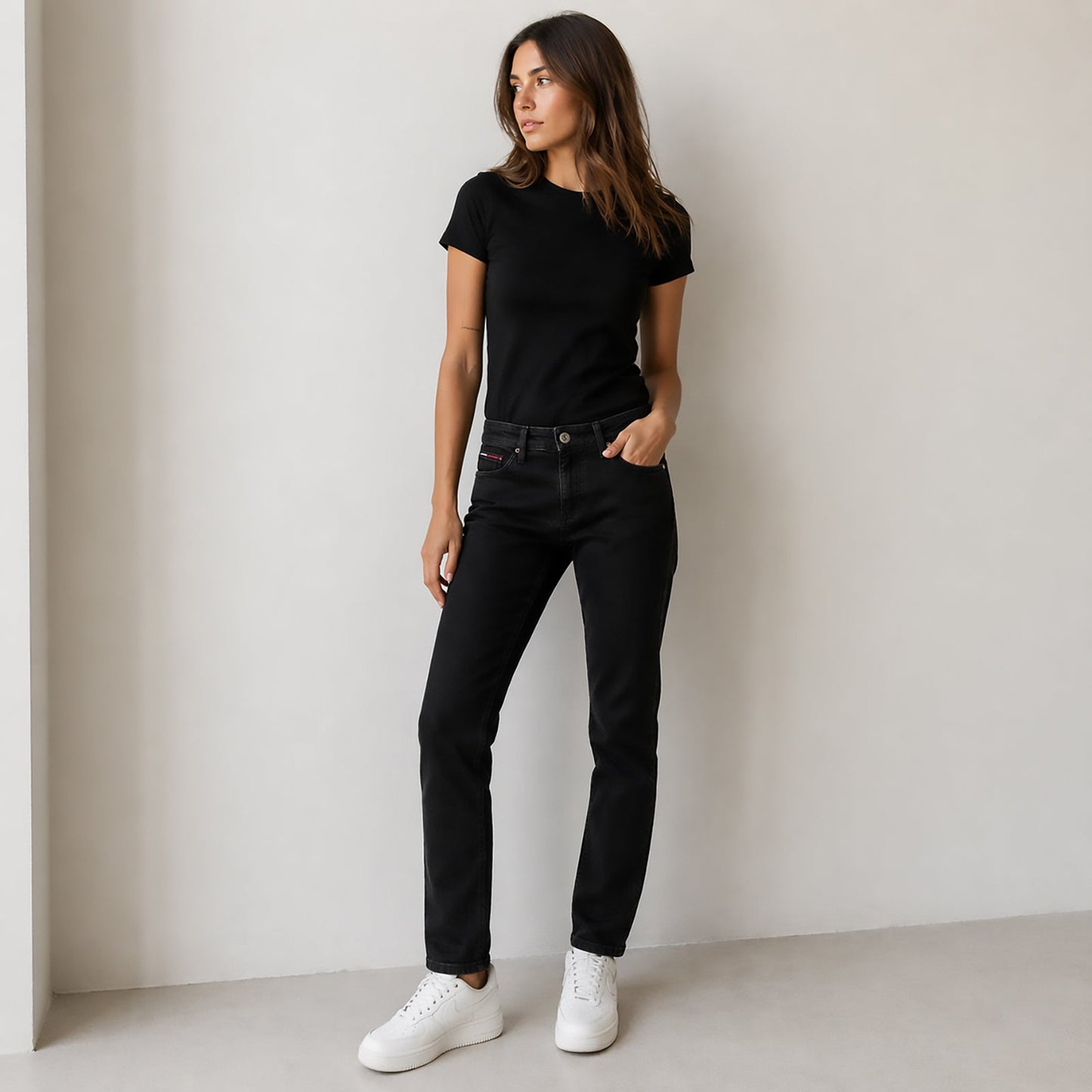 Tommy Hilfiger Black Skinny Jeans W32 L30 Stretch Womens Denim by Tommy Hilfiger – JEANS | RewearableUK