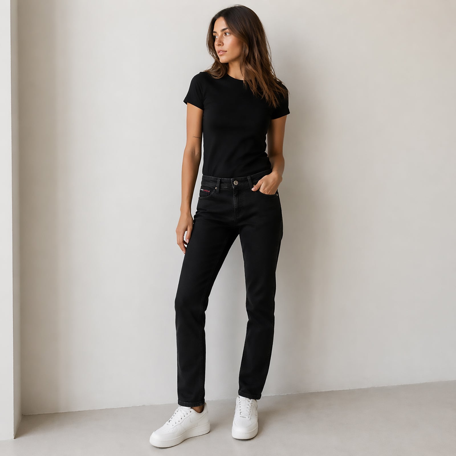 Tommy Hilfiger Black Skinny Jeans W32 L30 Stretch Womens Denim by Tommy Hilfiger – JEANS | RewearableUK