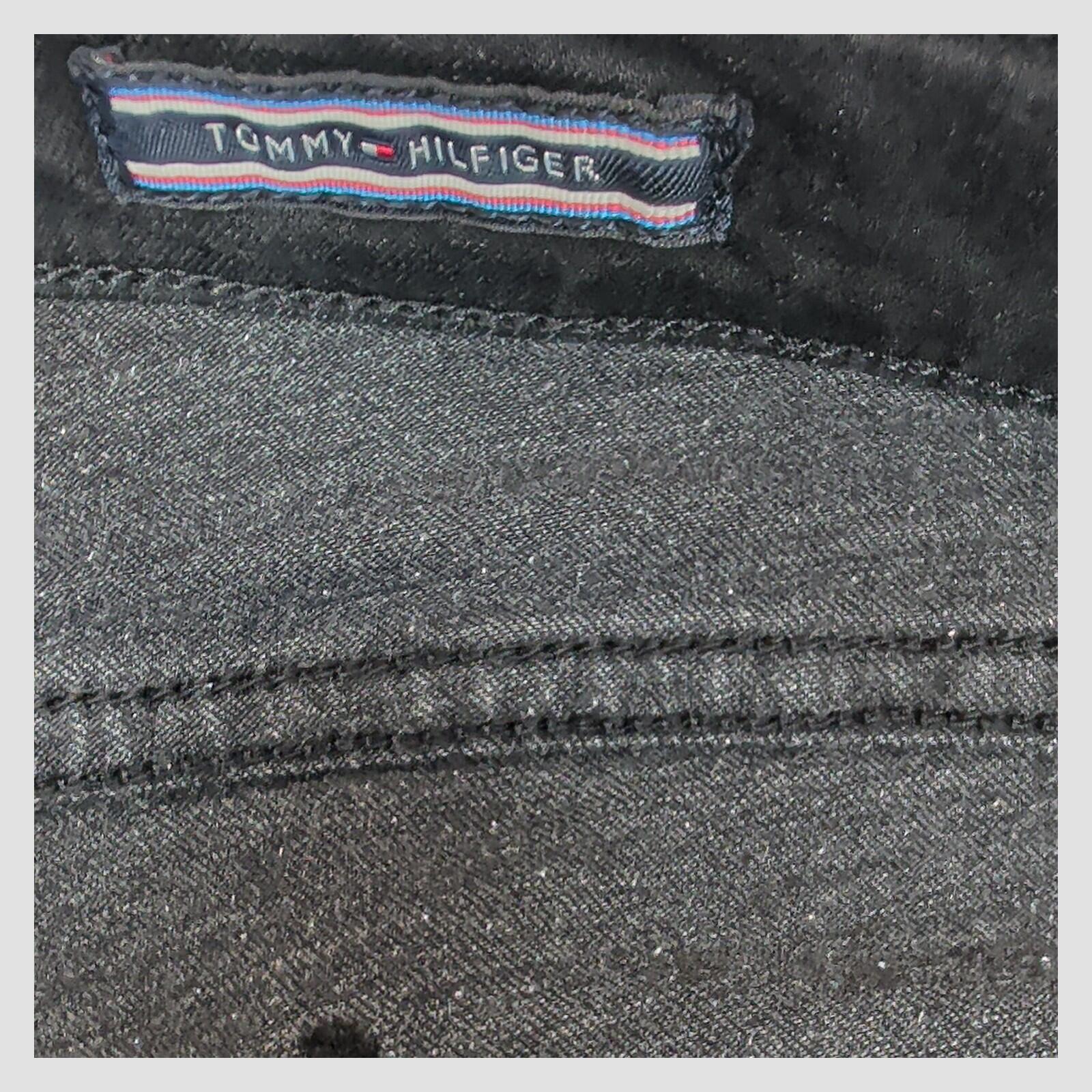 Tommy Hilfiger Black Slim Fit Jeans Mens W32 L32 Stretch Denim by Tommy Hilfiger – JEANS | RewearableUK