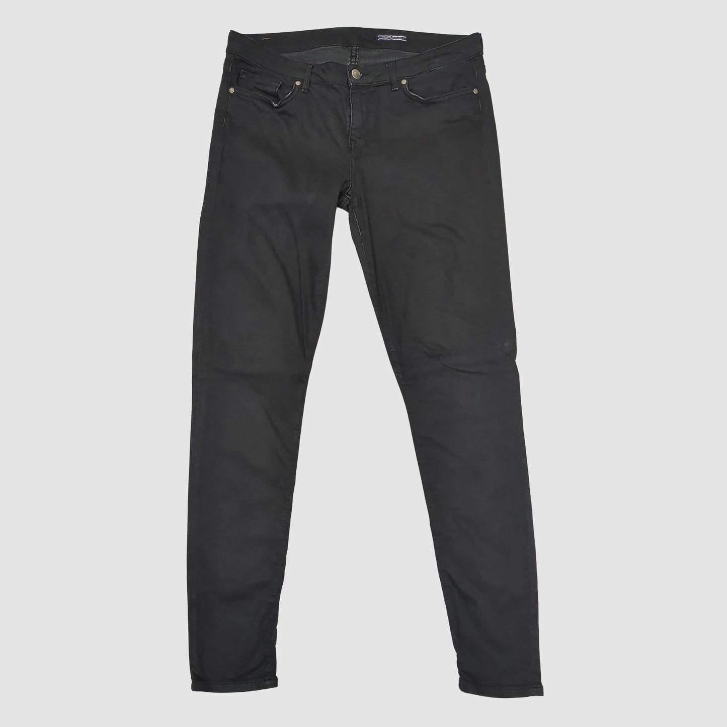 Tommy Hilfiger Black Slim Fit Jeans Mens W32 L32 Stretch Denim by Tommy Hilfiger – JEANS | RewearableUK