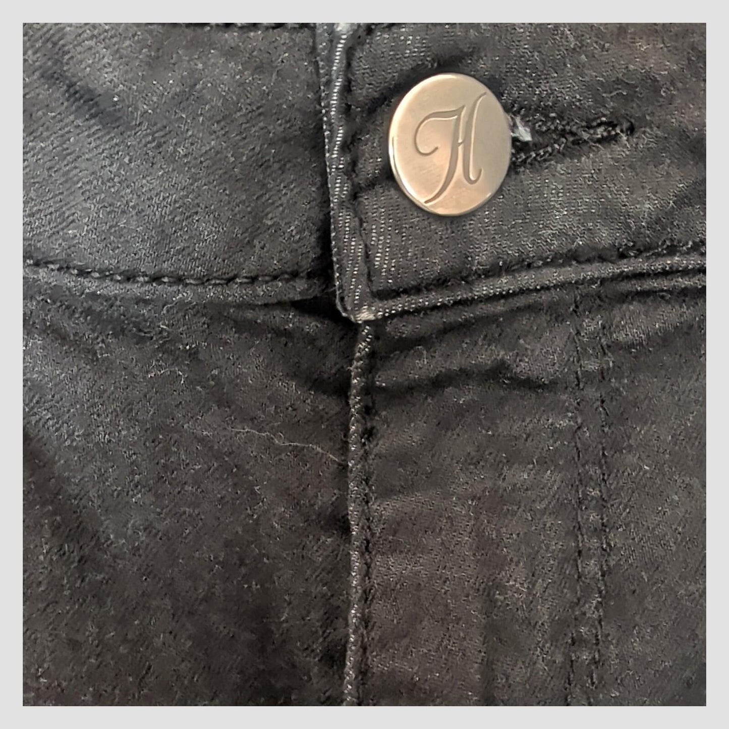 Tommy Hilfiger Black Slim Fit Jeans Mens W32 L32 Stretch Denim by Tommy Hilfiger – JEANS | RewearableUK