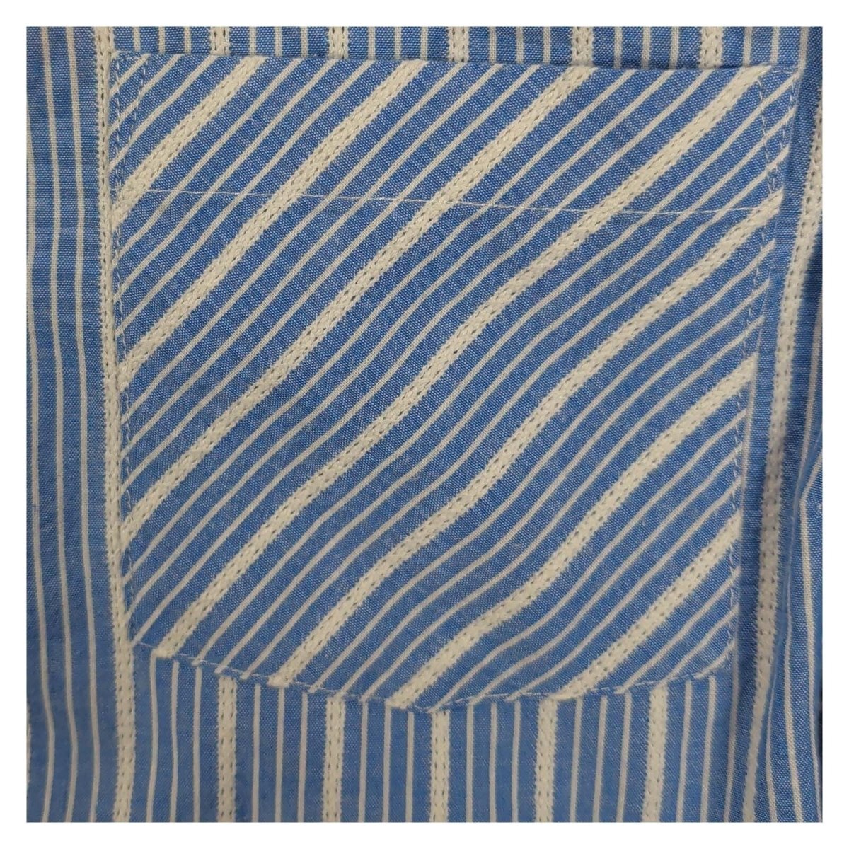 Tommy Hilfiger Blue Striped Cotton Shirt – XL – product photo 4 | RewearableUK