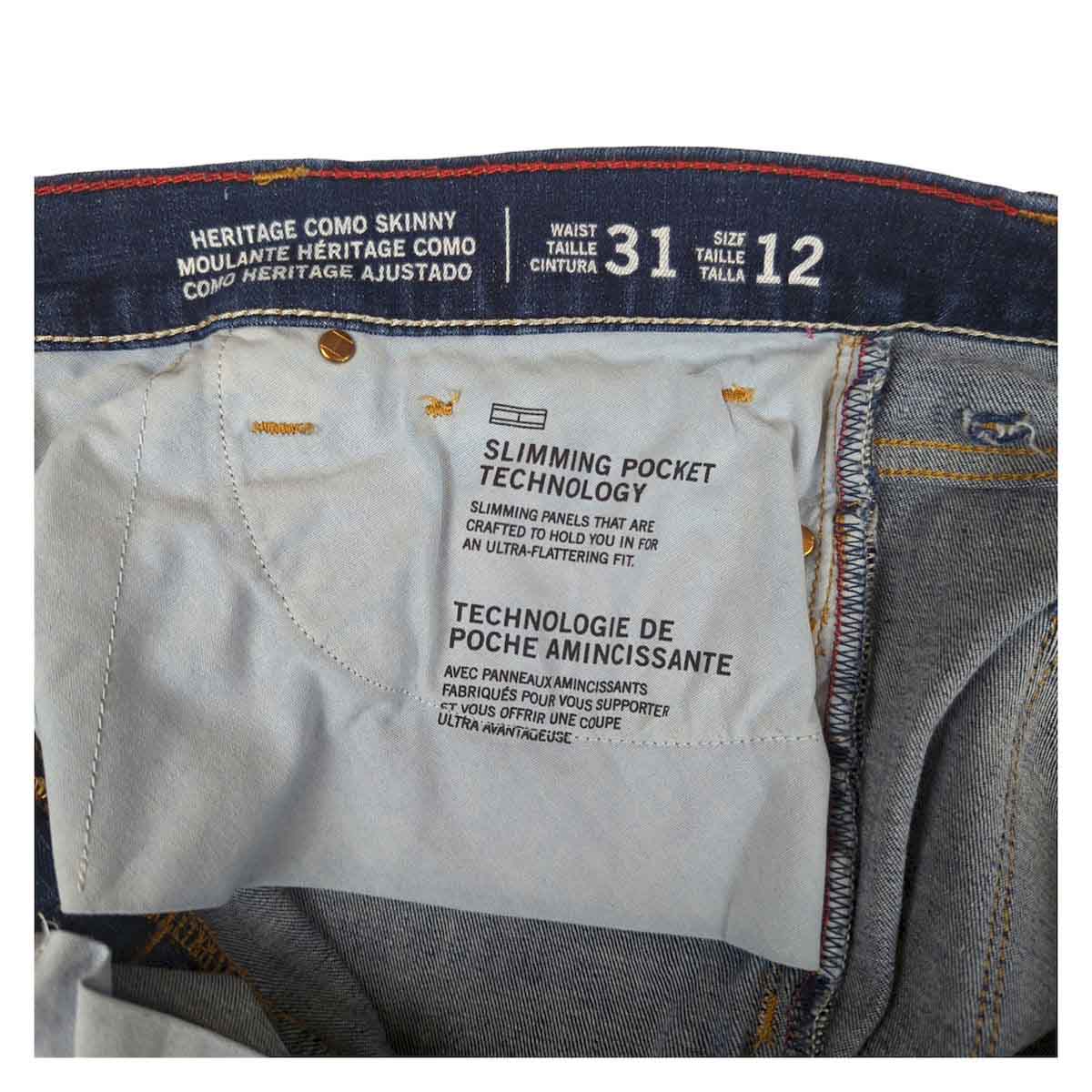 Tommy Hilfiger Como Heritage Skinny Jeans Blue | Women's W31 by Tommy Hilfiger – JEANS | RewearableUK