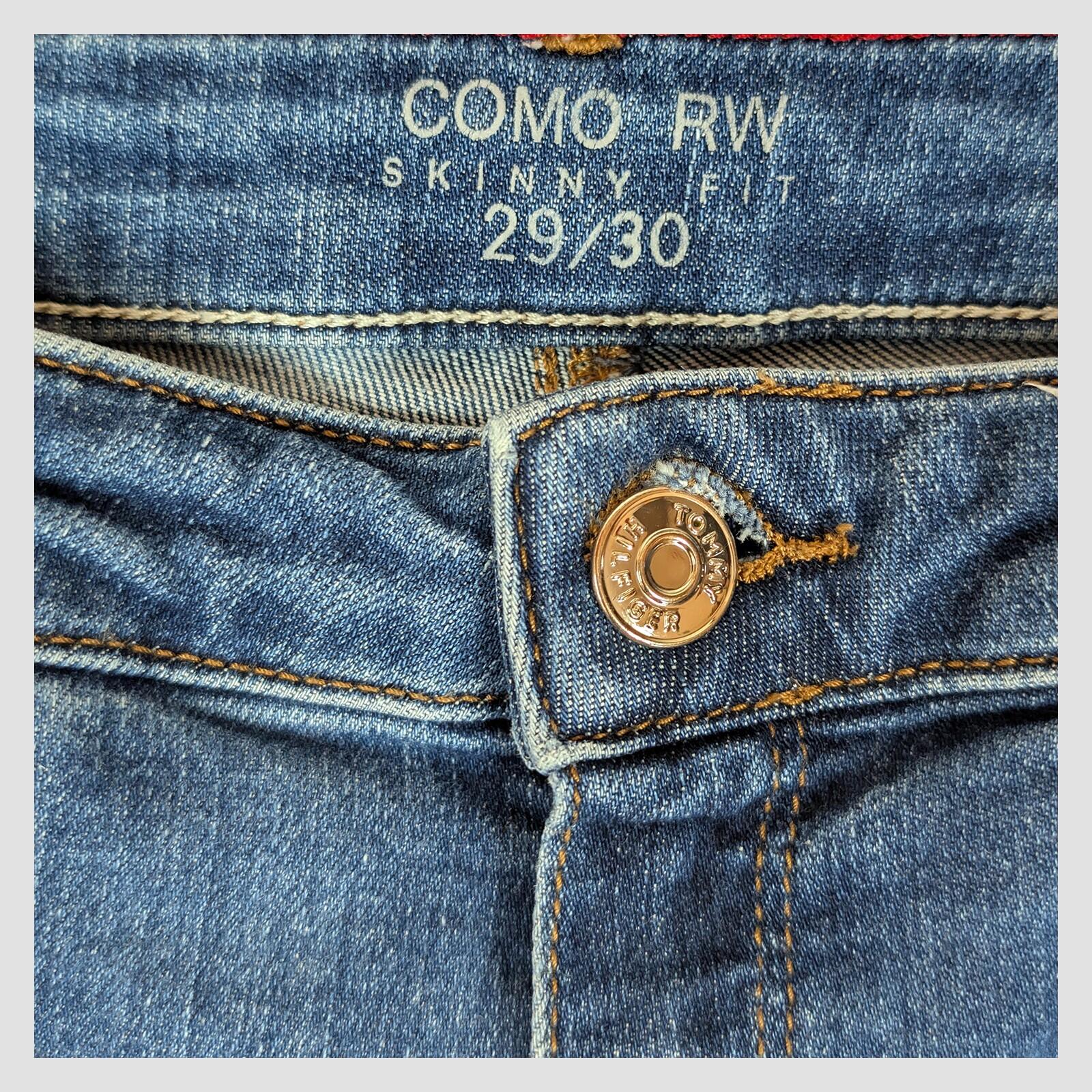 tommy hilfiger como rw skinny fit womens denim jeans blue wash size w 29 l 30 by Tommy Hilfiger – | RewearableUK