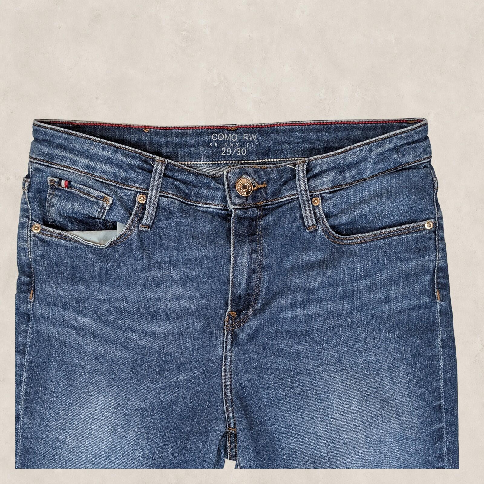tommy hilfiger como rw skinny fit womens denim jeans blue wash size w 29 l 30 by Tommy Hilfiger – | RewearableUK