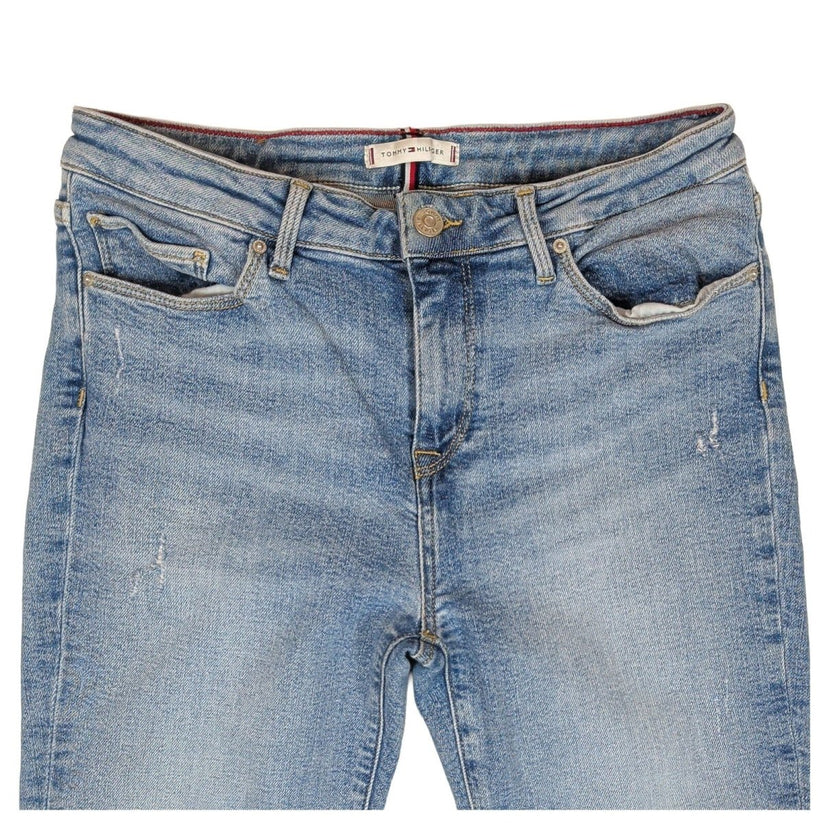 Tommy Hilfiger Como Women's Jeans W30 L30 Blue Skinny Stretch Denim – product photo 3 | RewearableUK