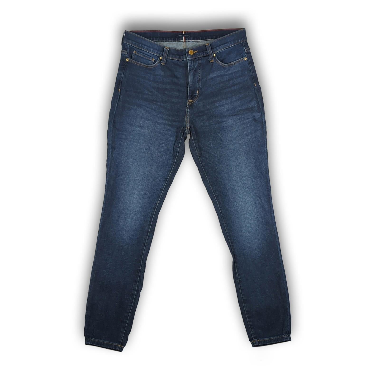 Tommy Hilfiger Tommy Hilfiger Como Womens Jeans W31 L32 Heritage Skinny Fit Blue Denim EUC JEANS RewearableUK