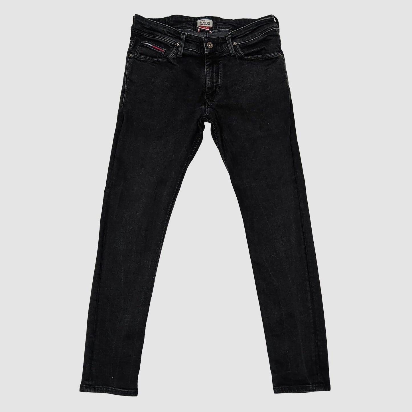 Tommy Hilfiger Denim Black Skinny Jeans W32 L30 Stretch Women by Tommy Hilfiger – JEANS | RewearableUK