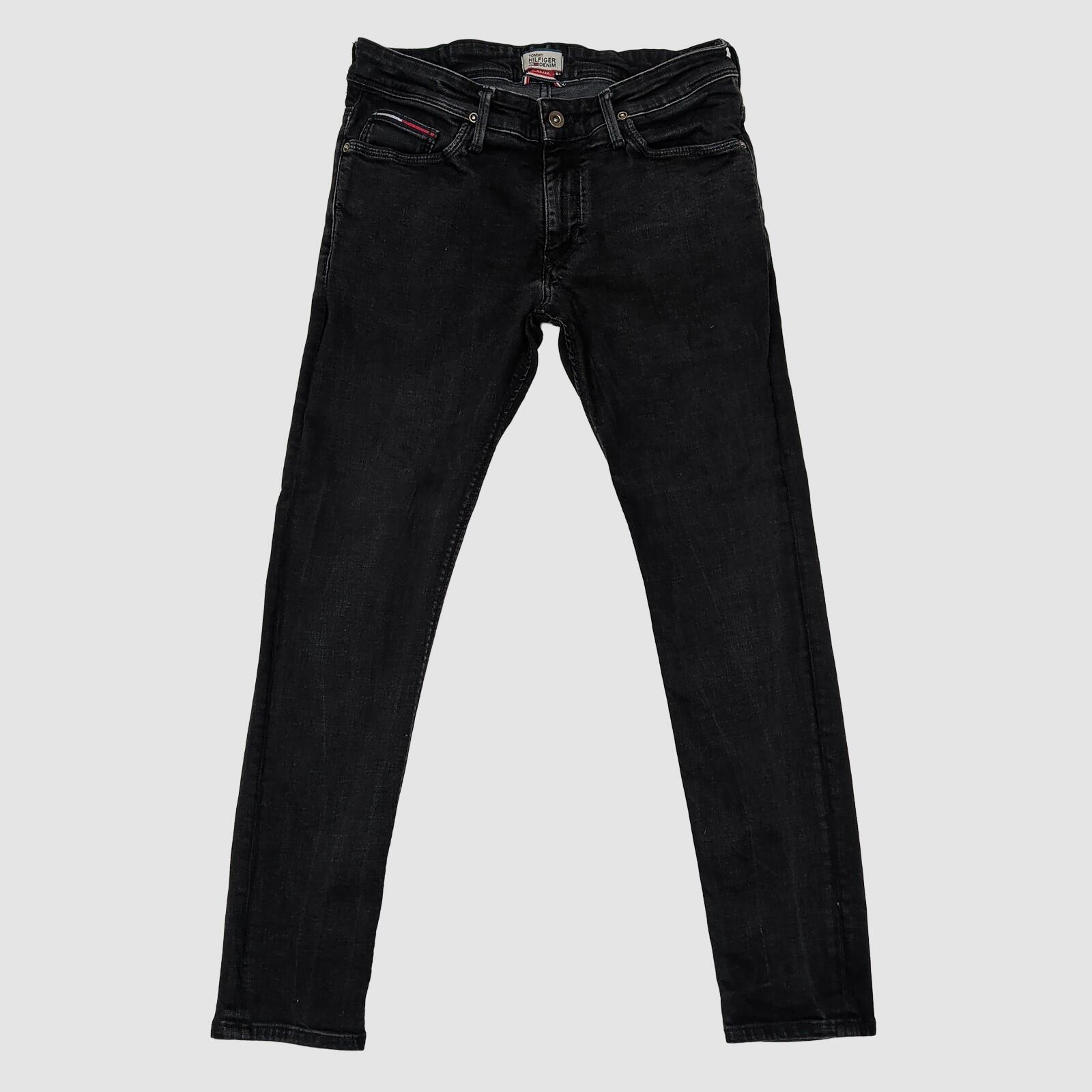 Tommy Hilfiger Denim Black Skinny Jeans W32 L30 Stretch Women by Tommy Hilfiger – JEANS | RewearableUK