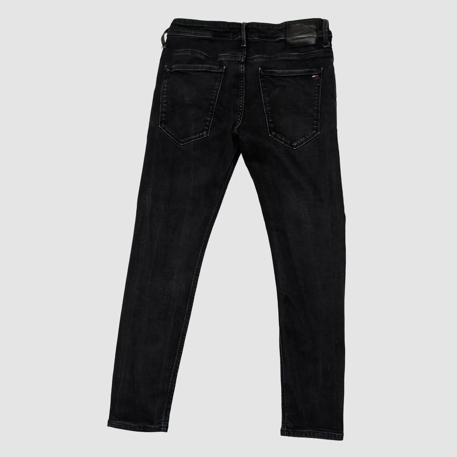 Tommy Hilfiger Denim Black Skinny Jeans W32 L30 Stretch Women by Tommy Hilfiger – JEANS | RewearableUK