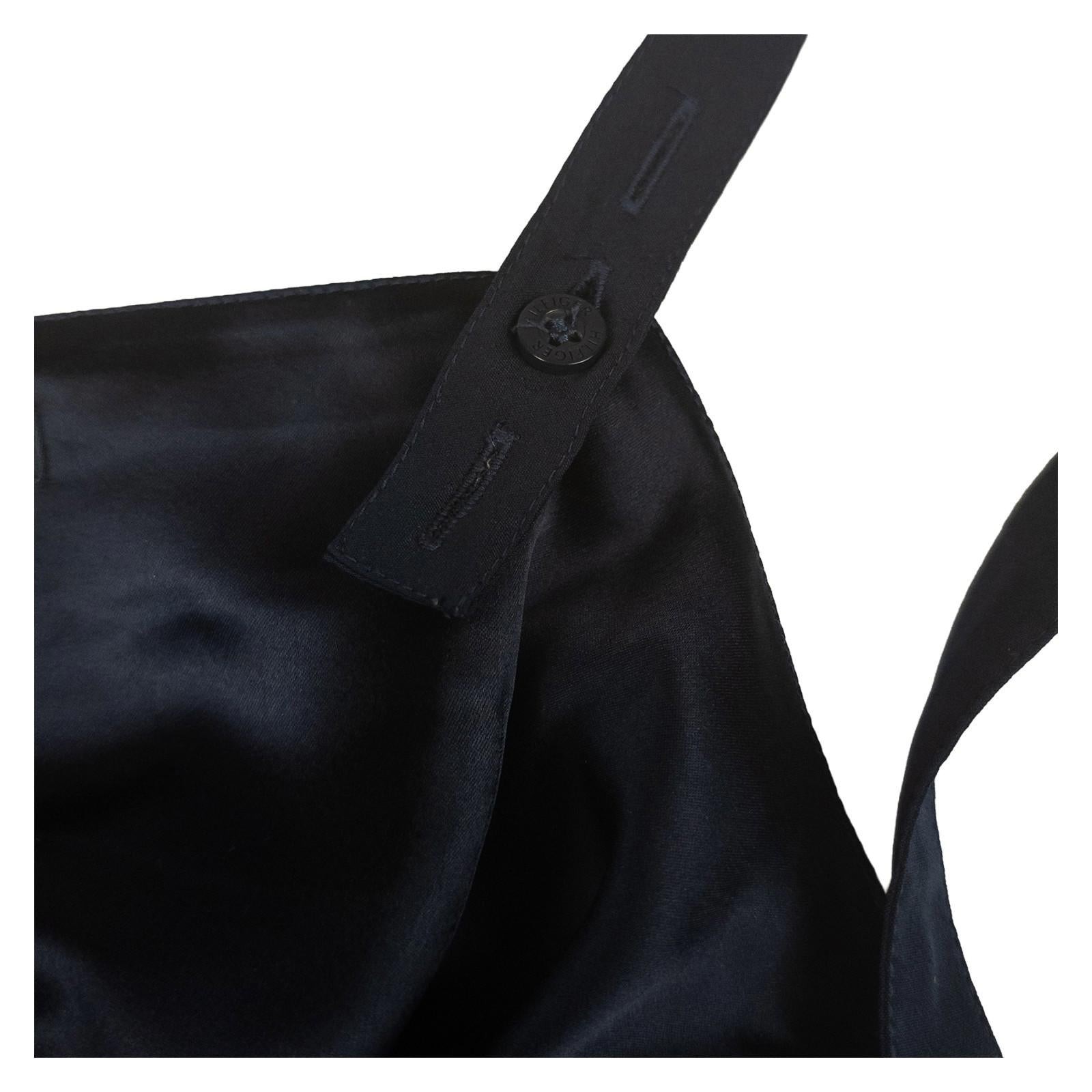 Tommy Hilfiger Dress US 6 (UK 10) Navy Polka Dot Cotton Modal Sundress REPAIRED by Tommy Hilfiger – | RewearableUK