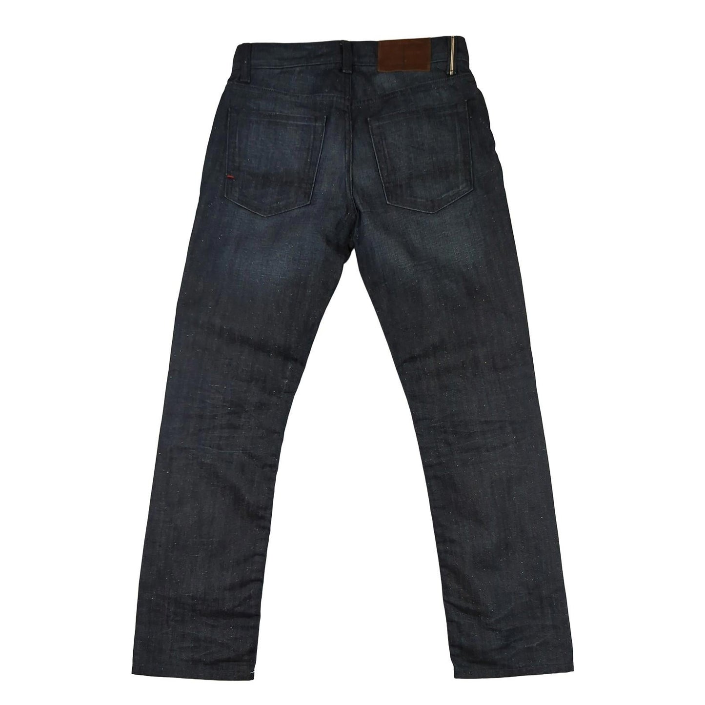 Tommy Hilfiger Tommy Hilfiger Droite Mens Straight Fit Jeans W28 L30 Classic Black Denim Casual JEANS RewearableUK