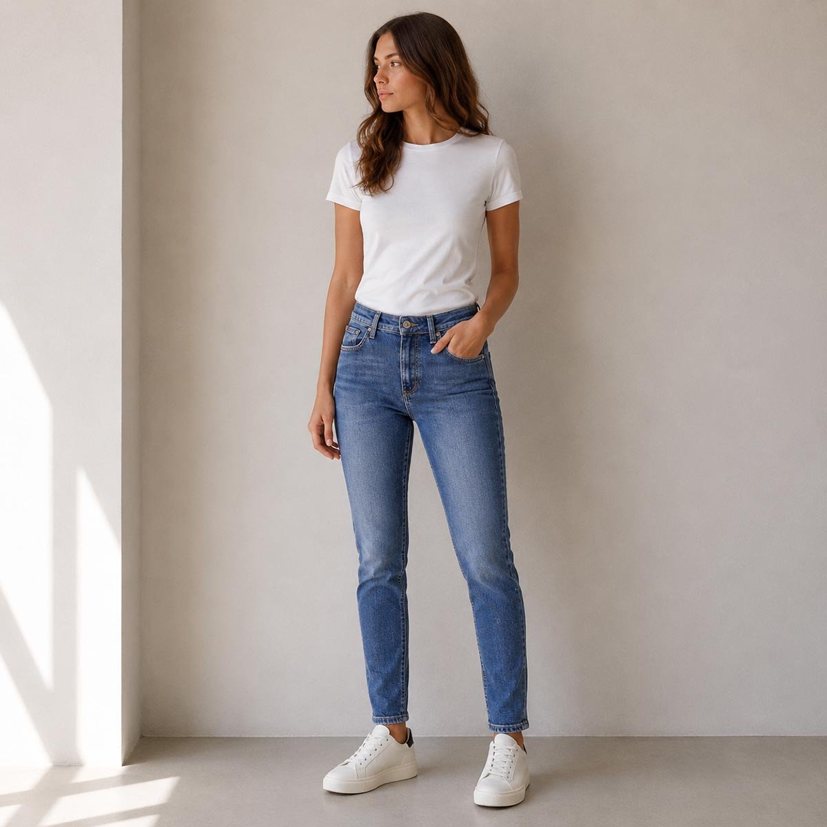 Tommy Hilfiger Gramercy Jeans W26 L28 Blue Tapered Ankle by Tommy Hilfiger – JEANS | RewearableUK